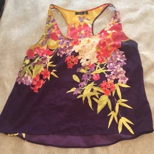 Floral tank top